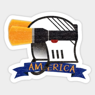 America, Nerd Sticker